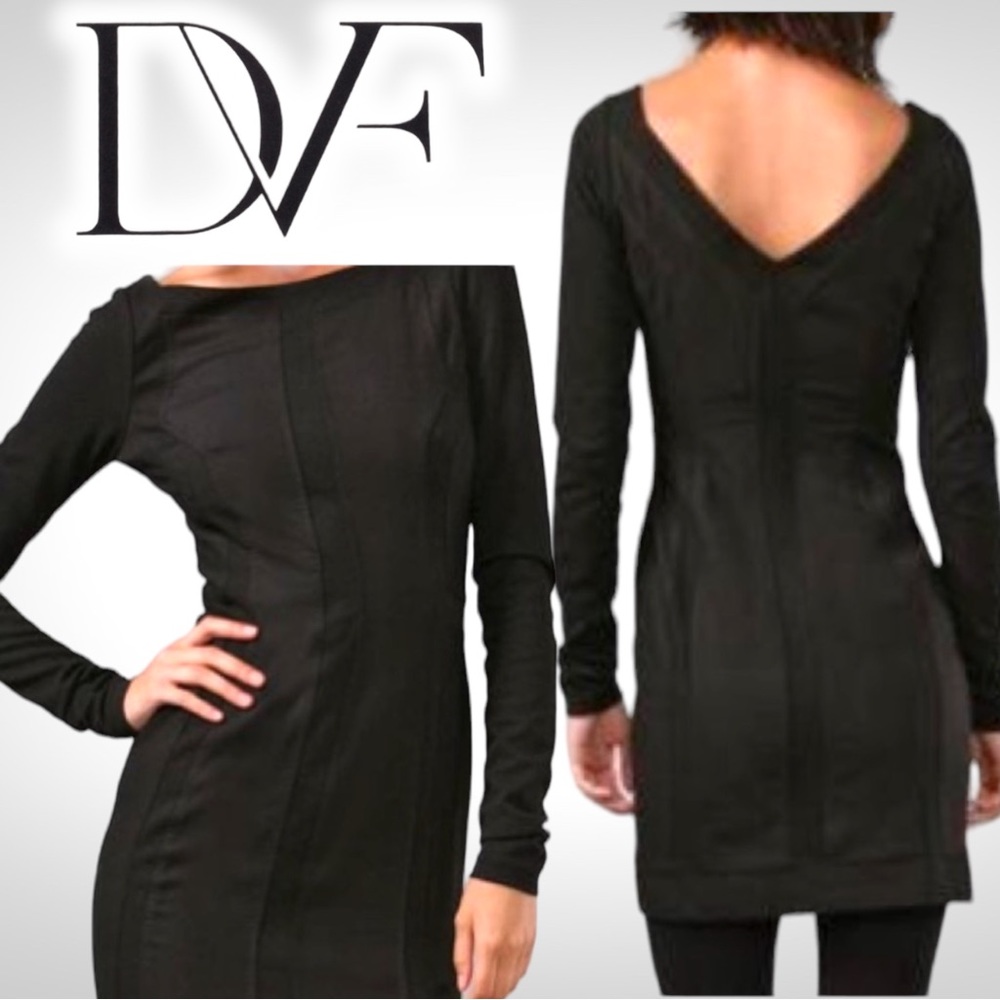 Diane von Furstenberg Carita Black Dress